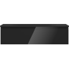 Mexen Orio Badezimmerschrank 90 cm mit Waschbecken Vela, 1 Schublade, Schwarz Glanz/Schwarz Matt - 91A10-09023-1-BF70-W23M71