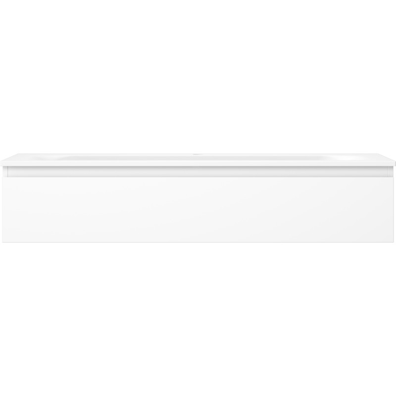 Mexen Orio vannitoa kapp 120 cm valamuga Vela, 1 sahtel, valge matt - 91A10-12023-1-BF01-W23M01
