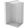 Mexen Rox cabine de douche coulissante 90 x 70 cm, transparent, nickel brossé - 8C2-090-070-97-00