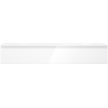Mexen Orio Badezimmerschrank 140 cm mit Waschbecken Vela, 1 Schublade, weiß glänzend - 91A10-14023-1-BF00-W23M00