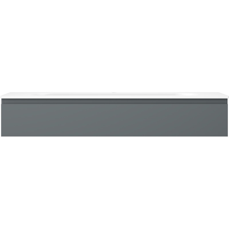 Mexen Orio vannitoakapp 140 cm Valamu Vela, 1 sahtel, grafiit matt/valge matt - 91A10-14023-1-BF66-W23M01