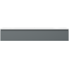 Mexen Orio badkamerkast 140 cm met wastafel Vela, 1 lade, grafiet mat/wit mat - 91A10-14023-1-BF66-W23M01