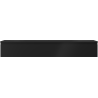 Mexen Orio badkamerkast 160 cm met wastafel Vela, 1 lade, zwarte mat - 91A10-16023-1-BF71-W23M71