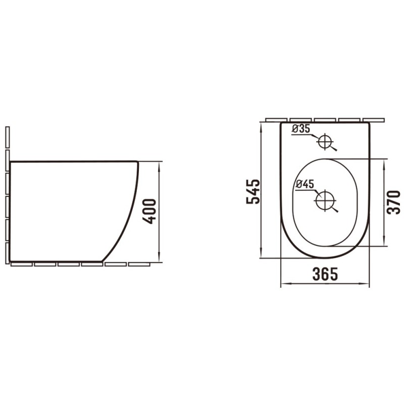 Mexen Lena Standbidet, Weiß - 36225200