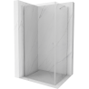 Mexen Pretoria kabina prysznicowa uchylna 90 x 80 cm, transparent, chrom - 852-090-080-01-00
