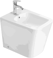 Mexen Cube bidet staand, wit - 36925000