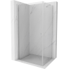 Mexen Pretoria cabine de douche à charnière 90 x 100 cm, transparent, chrome - 852-090-100-01-00