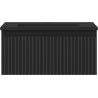 Mexen Rivel Badezimmerunterschrank 50 cm mit Waschbecken Otis, 1 Schublade, geriffelt, schwarz matt - 91A20-05023-1-BF71-W18M71