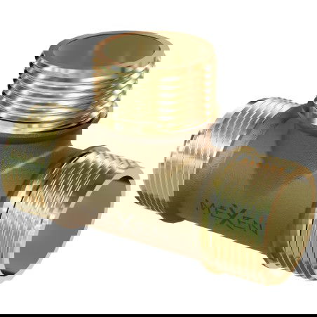 Mexen BRASS conexión en T de latón 1 GZ x 1 GZ x 1 GZ - W97411-101010
