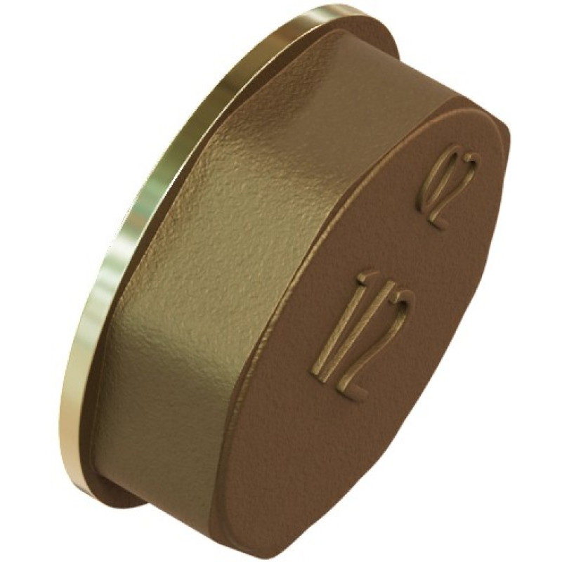 Mexen BRASS messingist pimeplaat 1 GW - W97414-10