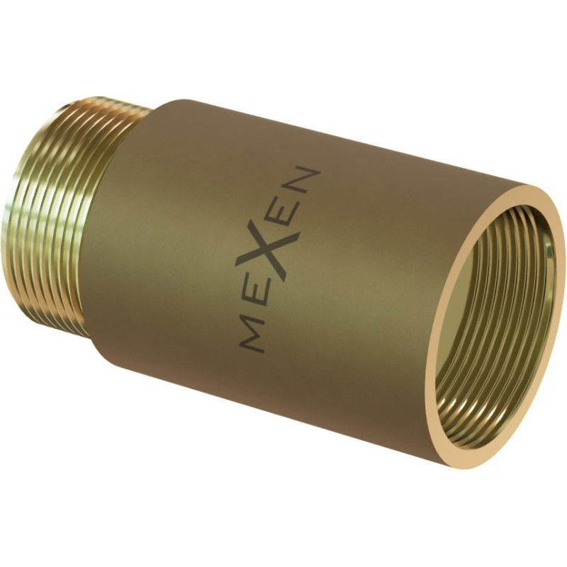 Mexen BRASS ronde messing verlenger 1/2 BI x 1/2 BU, 25 mm - W97415-1212-25