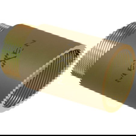 Mexen BRASS rund mässingförlängning 3/4 invändig x 3/4 utvändig, 15 mm - W97415-3434-15