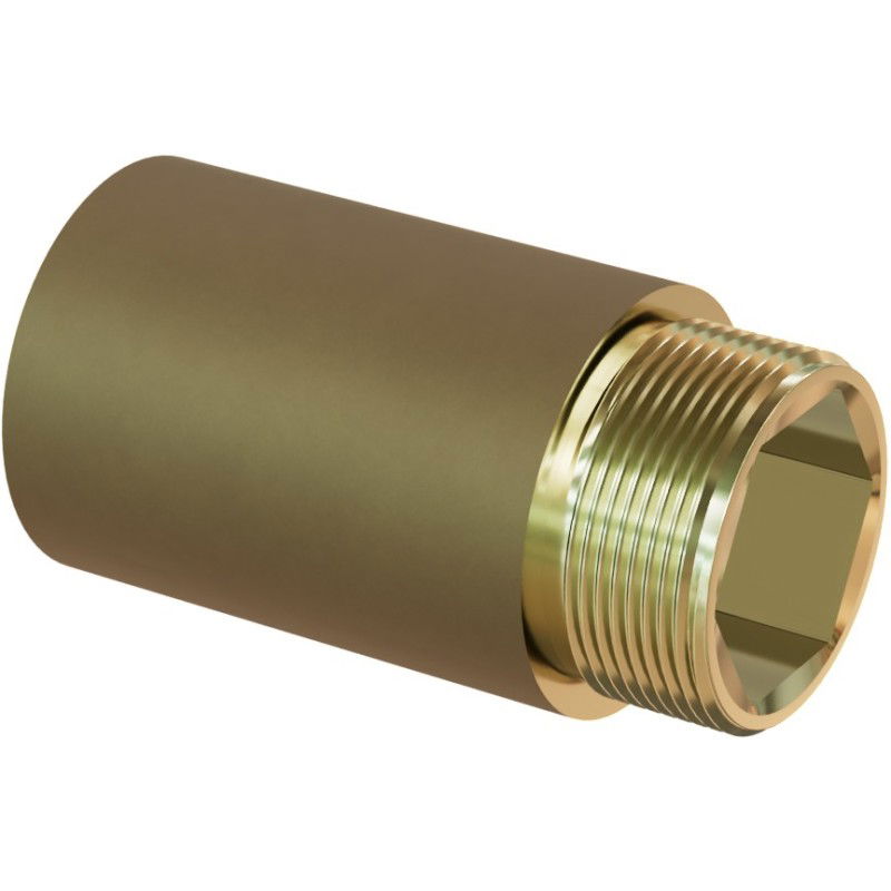 Mexen BRASS apaļš misiņa pagarinājums 3/4 GW x 3/4 GZ, 30 mm - W97415-3434-30