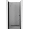 Mexen Pretoria drzwi prysznicowe uchylne 70 cm, transparent, czarne - 852-070-000-70-00