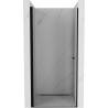 Mexen Pretoria draaideur douchedeur 80 cm, transparant, zwart - 852-080-000-70-00