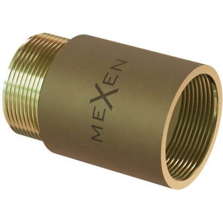 Mexen BRASS przedłużka okrągła redukcyjna mosiężna 1/2 GW x 3/8 GZ, 10 mm - W97416-1238-10