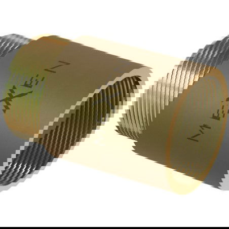 Mexen BRASS apaļš misiņa redukcijas pagarinājums 3/4 IG x 1/2 AG, 10 mm - W97416-3412-10