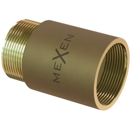 Mexen BRASS przedłużka okrągła redukcyjna mosiężna 3/4 GW x 1/2 GZ, 10 mm - W97416-3412-10