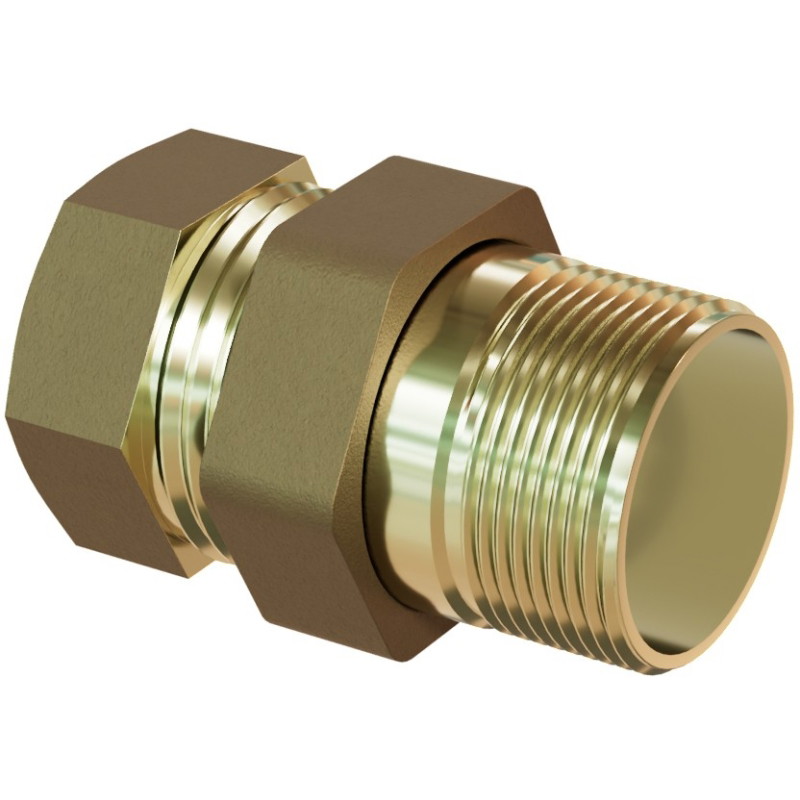 Mexen BRASS śrubunek prosty mosiężny 1 GZ x 1 GW - W97417-1010