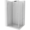 Mexen Apia kabina prysznicowa rozsuwana 130 x 90 cm, transparent, chrom - 840-130-090-01-00