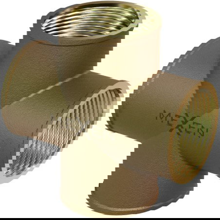 Mexen BRASS brass cross fitting 1/2 GW x 1/2 GW x 1/2 GW x 1/2 GW - W97418-12121212