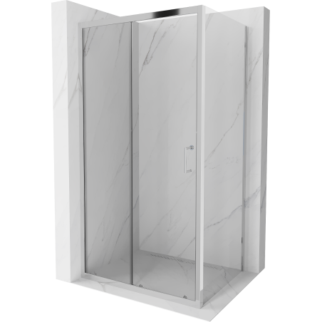 Mexen Apia kabina prysznicowa rozsuwana 130 x 70 cm, transparent, chrom - 840-130-070-01-00