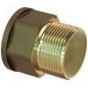Mexen BRASS przedłużka mosiężna 1/2 GW x 1/2 GZ, 25 mm - W97420-1212-25