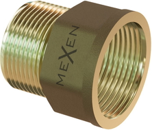 Mexen BRASS Messing-Verlängerung 1/2 IG x 1/2 AG, 40 mm - W97420-1212-40