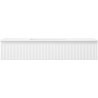 Mexen Rivel Badschrank 120 cm mit Waschbecken Otis, 1 Schublade, geriffelt, weiß matt - 91A20-12023-1-BF01-W18M01