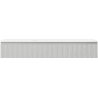 Mexen Rivel meuble de salle de bain 140 cm avec lavabo Otis, 1 tiroir, rainuré, gris mat/blanc mat - 91A20-14023-1-BF62-W18M01