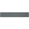 Mexen Rivel badkamerkast 140 cm met wastafel Otis, 1 lade, gegroefd, grafiet mat/wit mat - 91A20-14023-1-BF66-W18M0