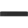 Mexen Rivel Badezimmerschrank 160 cm mit Waschbecken Otis, 1 Schublade, geriffelt, schwarz matt - 91A20-16023-1-BF71-W18M71