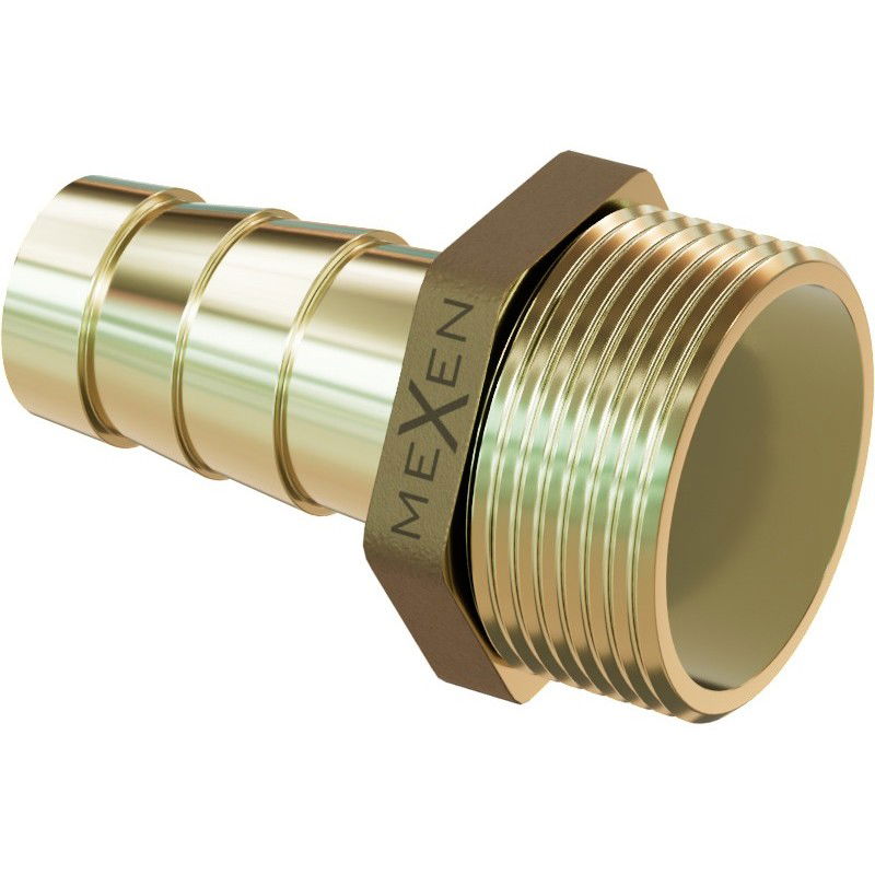 Mexen BRASS Schlauchanschluss Messing 1/2 AG x 12 mm - W97421-1212
