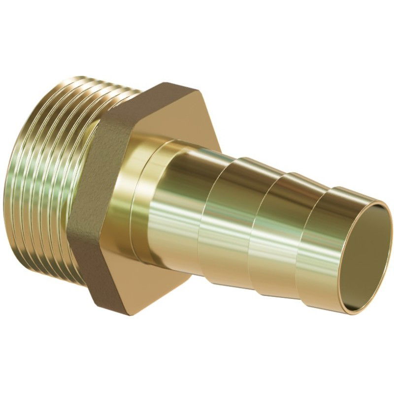 Mexen BRASS misiņa šļūtenes savienojums 1/2 GZ x 16 mm - W97421-1216