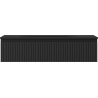 Mexen Rivel vannitoa kapp 100 cm valamu Vela, 1 sahtel, soonikuga, must matt - 91A20-10023-1-BF71-W23M71