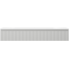 Mexen Rivel armario de baño de 140 cm con lavabo Vela, 1 cajón, acanalado, gris mate/blanco mate - 91A20-14023-1-BF62-W23M01