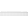 Mexen Rivel meuble de salle de bain 160 cm avec lavabo Vela, 1 tiroir, rainuré, blanc mat - 91A20-16023-1-BF01-W23M01