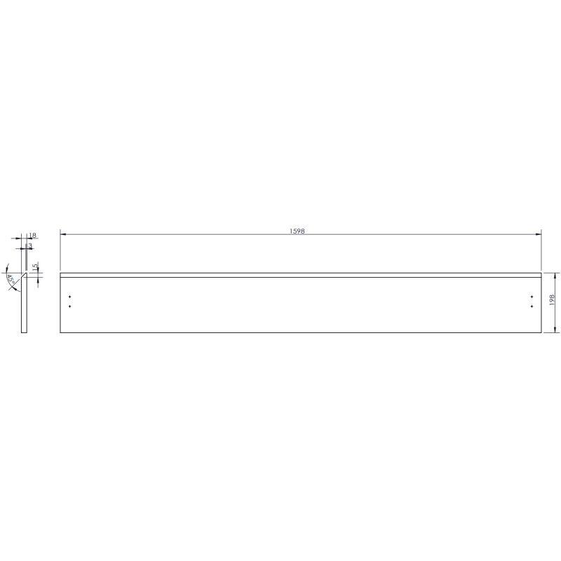 Mexen Rivel kylpyhuonekaappi 140 cm pesualtaalla Vela, 1 laatikko, uritettu, harmaa matta/valkoinen matta