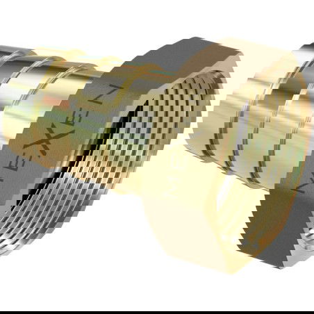 Mexen BRASS Messing Schlaangkuppelstéck 3/8 IG x 12 mm - W97422-3812