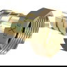 Mexen BRASS medenina spojka za cev 1 GW x 19 mm - W97422-1019