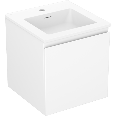 Mexen Orio mueble de baño 45 cm con lavabo Otis, 1 cajón, blanco mate - 91A10-04547-1-BF01-W18M01