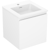 Mexen Orio mueble de baño 45 cm con lavabo Otis, 1 cajón, blanco mate - 91A10-04547-1-BF01-W18M01