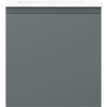 Mexen Orio badkamerkast 45 cm met wastafel Otis, 1 lade, grafiet mat/wit mat - 91A10-04547-1-BF66-W18M01