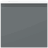 Mexen Orio 50 cm Bathroom Cabinet with Sink Otis, 1 Drawer, Matte Graphite/Matte White - 91A10-05047-1-BF66-W18M01