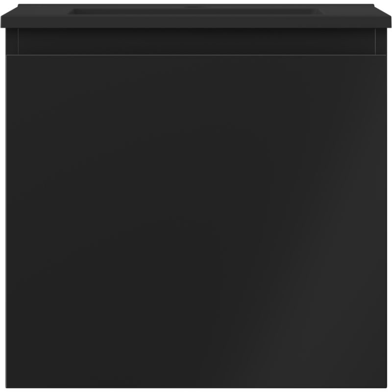 Mexen Orio mobile da bagno 50 cm con lavabo Otis, 1 cassetto, nero opaco - 91A10-05047-1-BF71-W18M71