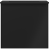 Mexen Orio badkamerkast 50 cm met wastafel Otis, 1 lade, zwart mat - 91A10-05047-1-BF71-W18M71