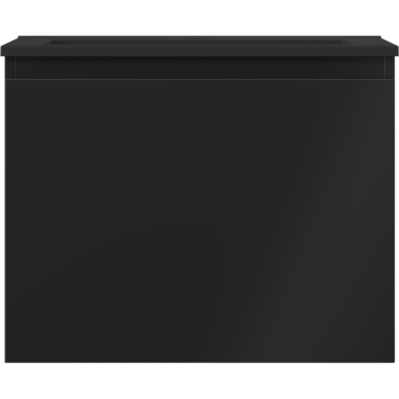 Mexen Orio szafka łazienkowa 60 cm z umywalką Otis, 1 szuflada, czarna mat - 91A10-06047-1-BF71-W18M71
