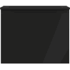 Mexen Orio armoire de salle de bain 60 cm avec lavabo Otis, 1 tiroir, noir mat - 91A10-06047-1-BF71-W18M71