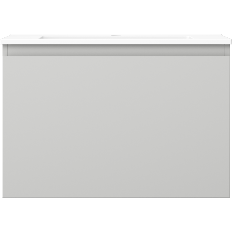 Mexen Orio armadietto da bagno 70 cm con lavabo Otis, 1 cassetto, grigio opaco/bianco opaco - 91A10-07047-1-BF62-W18M01