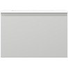 Mexen Orio Badezimmerschrank 70 cm mit Waschbecken Otis, 1 Schublade, grau matt/weiß matt - 91A10-07047-1-BF62-W18M01
